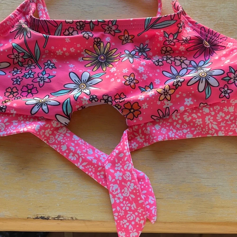 Shelloha Swimwear Pink Bikini Top girls 5